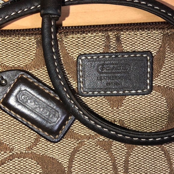 COACH Signature Wristlet - Picture 3 of 6